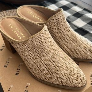 Heeled mules, Lauren Conrad